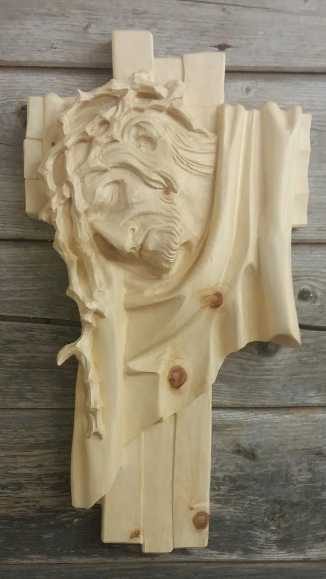 Herrgott aus Zirbenholz